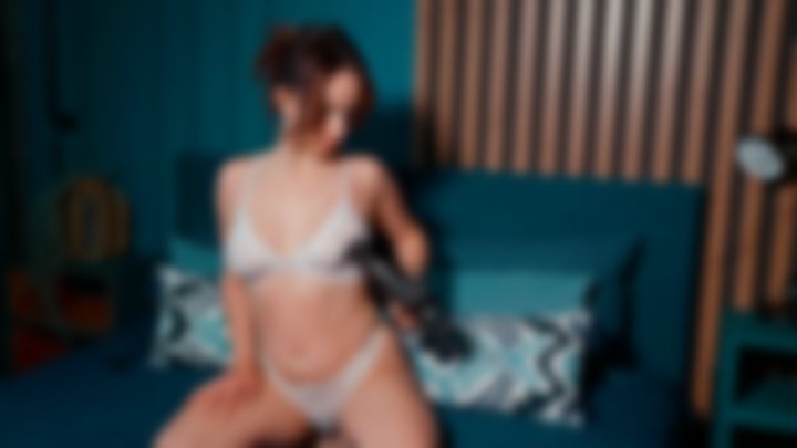 SELF MASSAGE WITH MASSAGE GUN 🔥 MY PRIVATE SESSION 💋 DEEP RELEASE 🥵 — Maria Mist