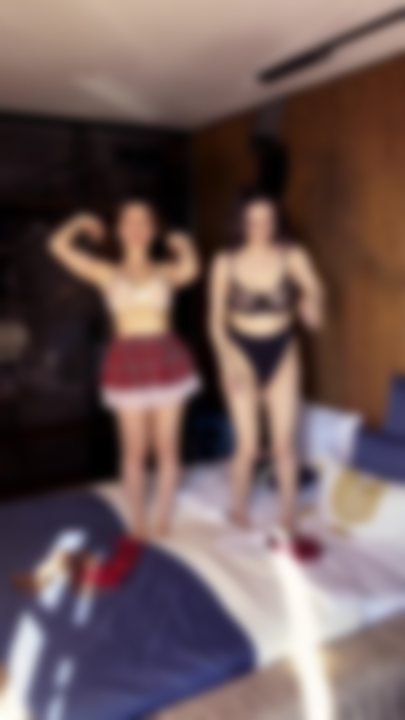 AESTHETIC HOME VIDEO — NU 18+ MARIA & KRIS | LINGERIE TRY-ON 💗  — Maria Mist