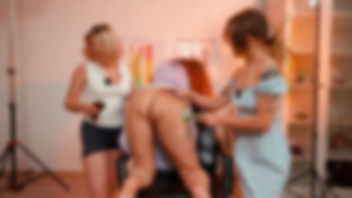RELAXING OIL MASSAGE 🔥 TANYA AND I TREAT LILITH ON THE CHAIR 🍓 NU 18+ 🍒 — Lovina Lady