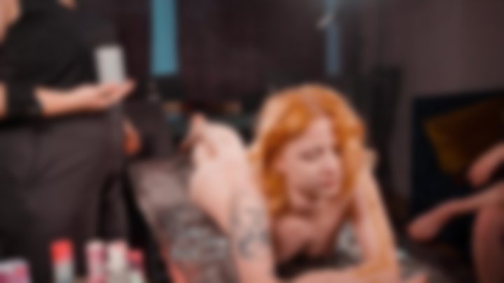 WAX PLAY FOR YOUNG REDHEAD GIRL - PART 2 (4K NU)  — The Art of Touch