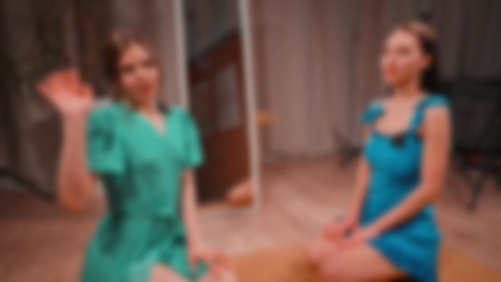 PARTNER YOGA POV | ANGEL & KRISTINA | NU 18+ 🧘‍♀️✨ — SENSUAL ASMR MASSAGE