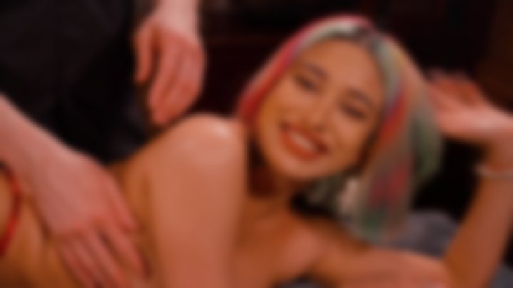 🔥18+😏TOOL-ASSISTED RELAXING MASSAGE AT HOME | Boris Works on Roxy 💋 (NU) — YOGA QUEENS