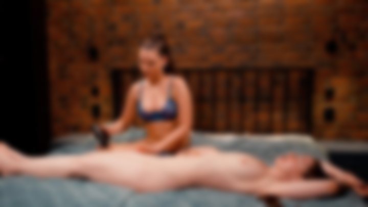 BEAUTIFUL NURSE YULIA GIVES ME A MASSAGE — Queen Anna