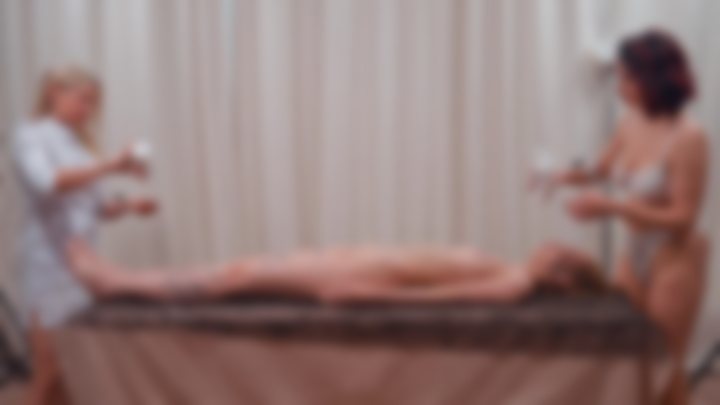 OIL MASSAGE — NU 18+ MARIA × OXANA × KSANA | SOFT SESSION — Maria Mist