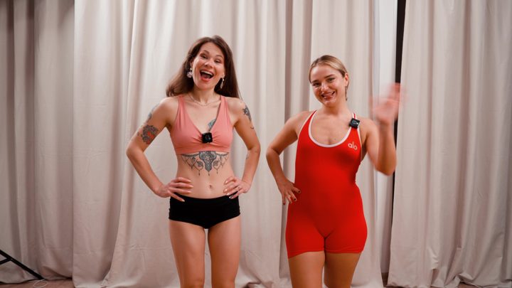 ✨ ★ FREE VIDEO ★ PARTNER STRETCHING — LOVINA × MARIA | OPEN ACCESS — FLOOR SESSION — Lovina Lady