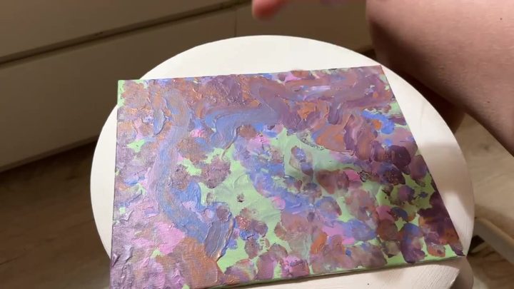 FOOT-PAINT MUSE 🖤🎨 LOVINA PAINTS WITH HER FOOT — Lovina Lady