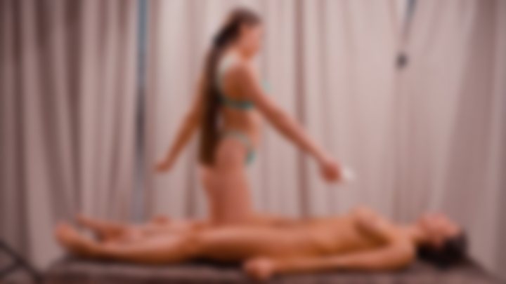 OIL MASSAGE — NU 18+ KRIS × MARCELINE | FULL SESSION 🌙💧  — The Art of Touch