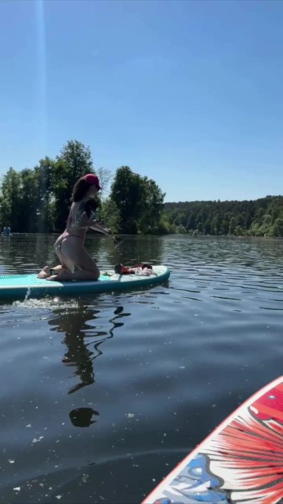 SUP BOARD DAY WITH ME — LOVINA ON THE WATER 🌊💗 — Lovina Lady