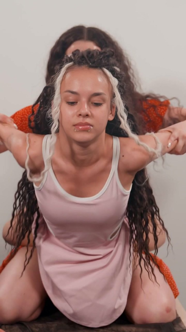 A client came in with a locked-up thoracic spine from hours at a desk. We used this partner-assisted backbend, with gentle pressure on her lower back while lifting her arms to open up the chest and shoulders. She felt an immediate release in her upper bac